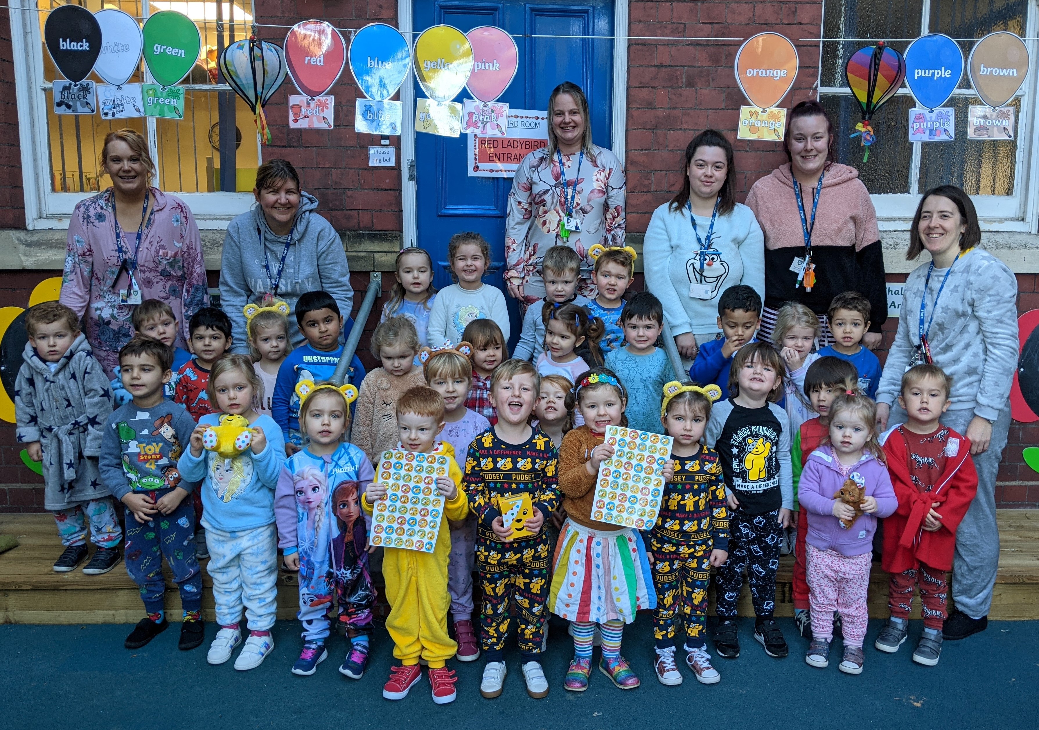 Nursery Pyjama Day for Children in Need