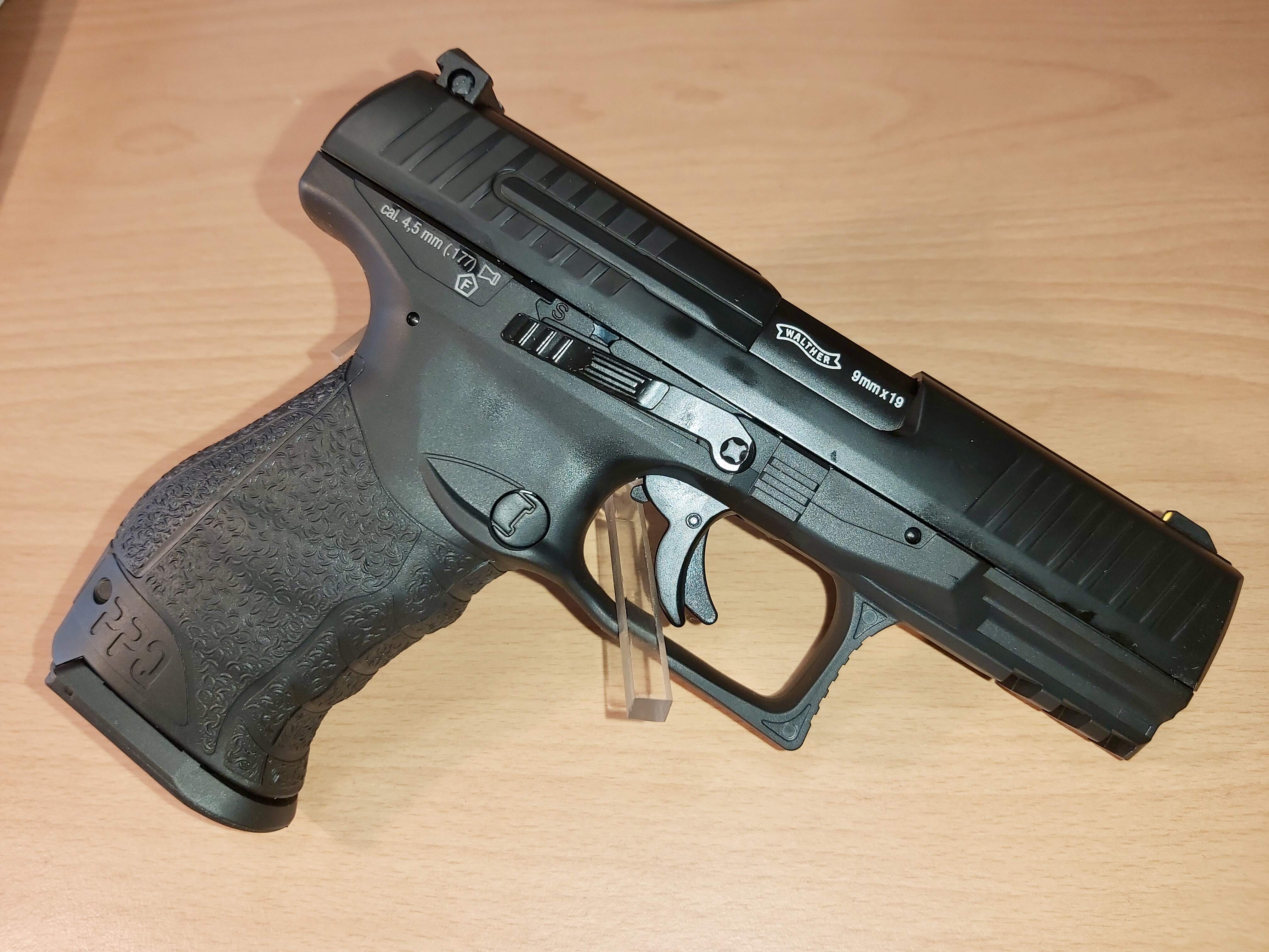 Walther PPQM2, 4,5mm loodjes, prijs 199€