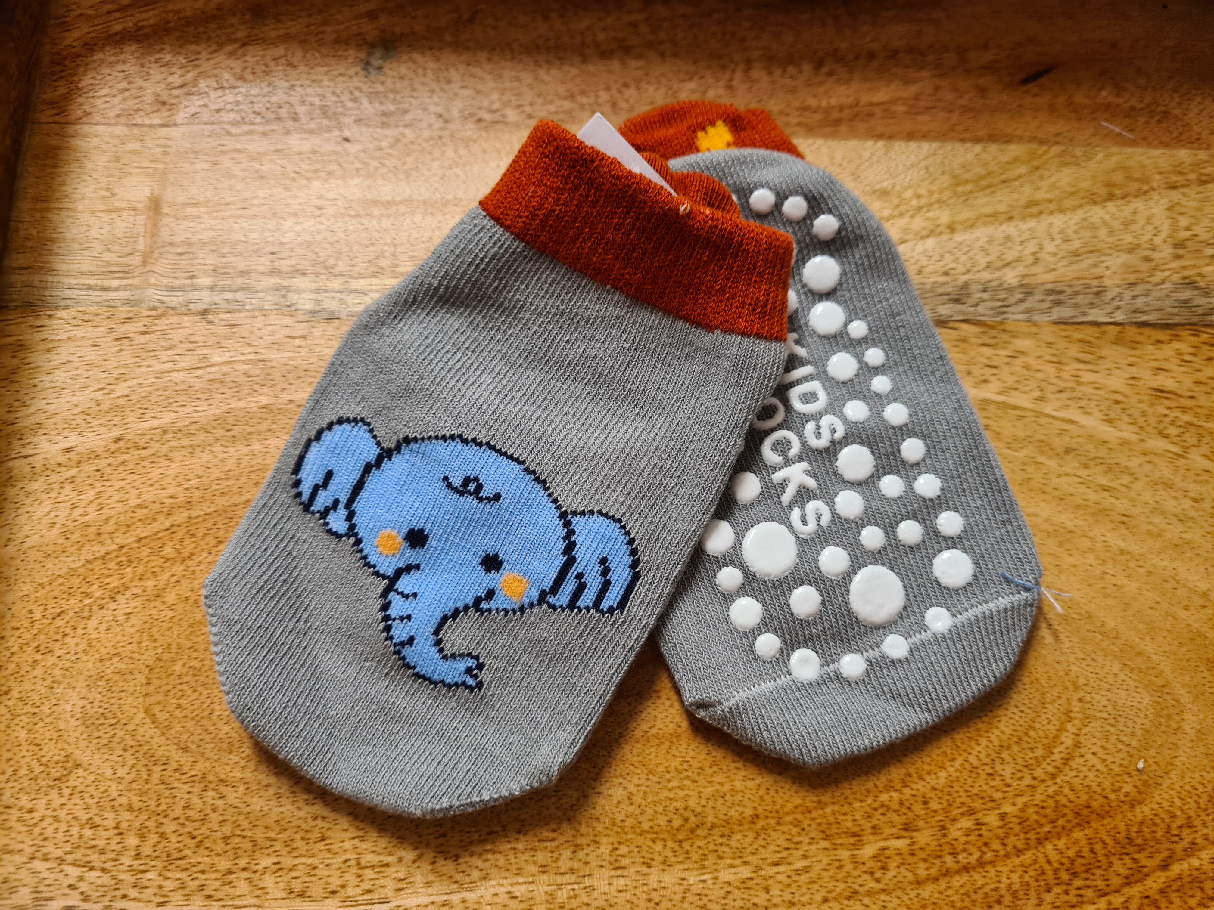 Baby-Socken "Los Elefantes", 1 Paar