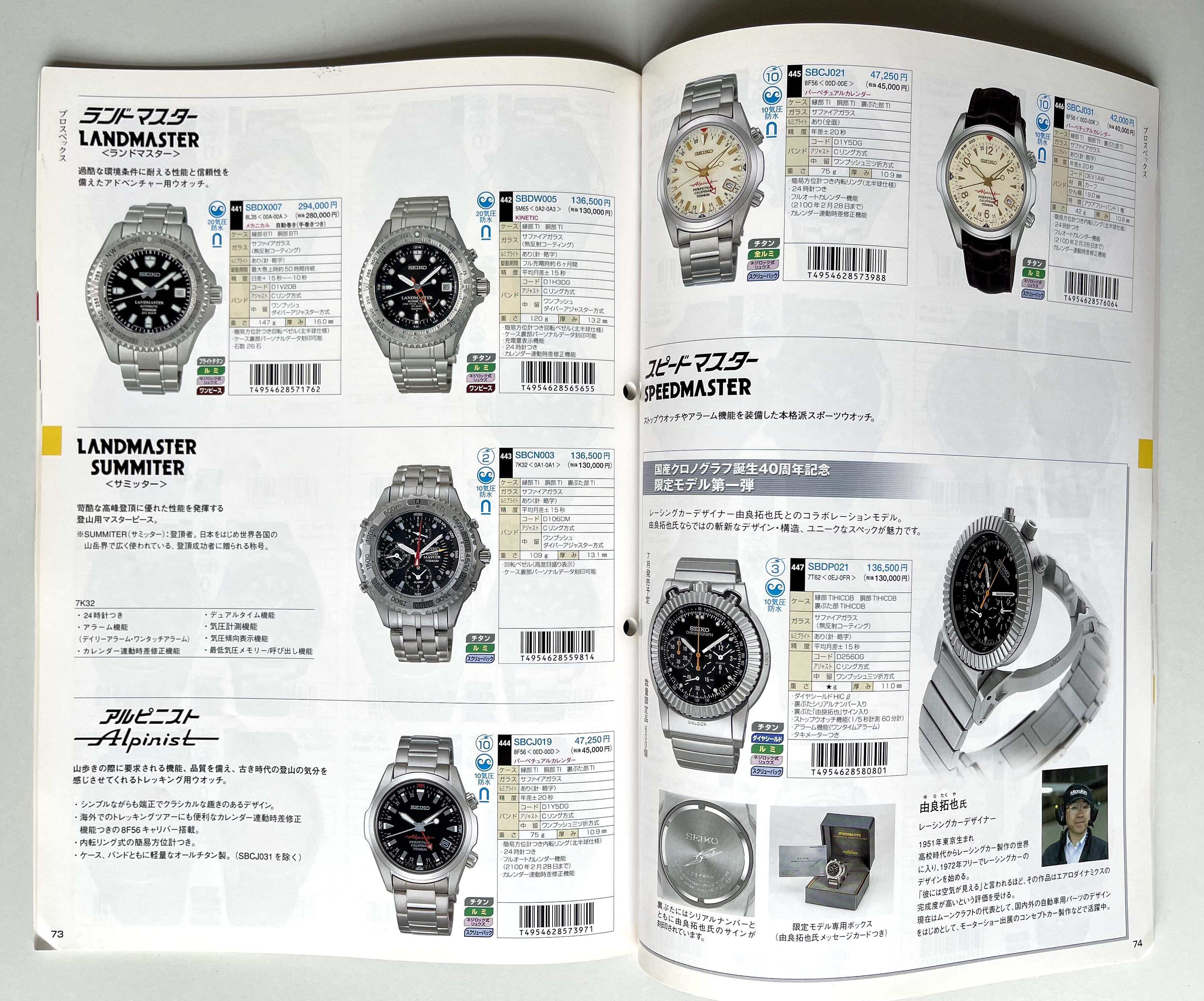 Seiko Catalog 2004-2