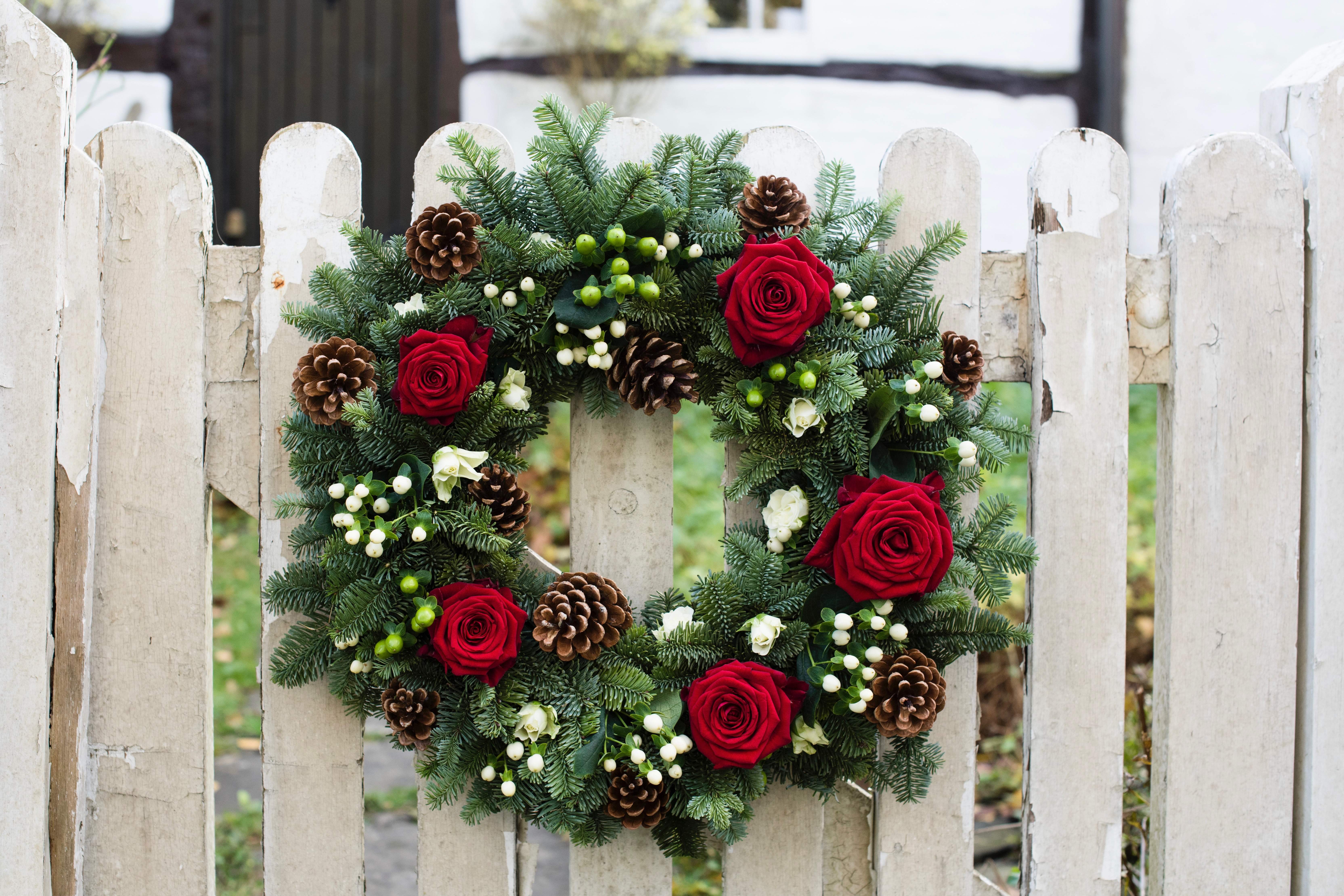 Ever wonder why we hang Christmas Wreaths on our front door?
