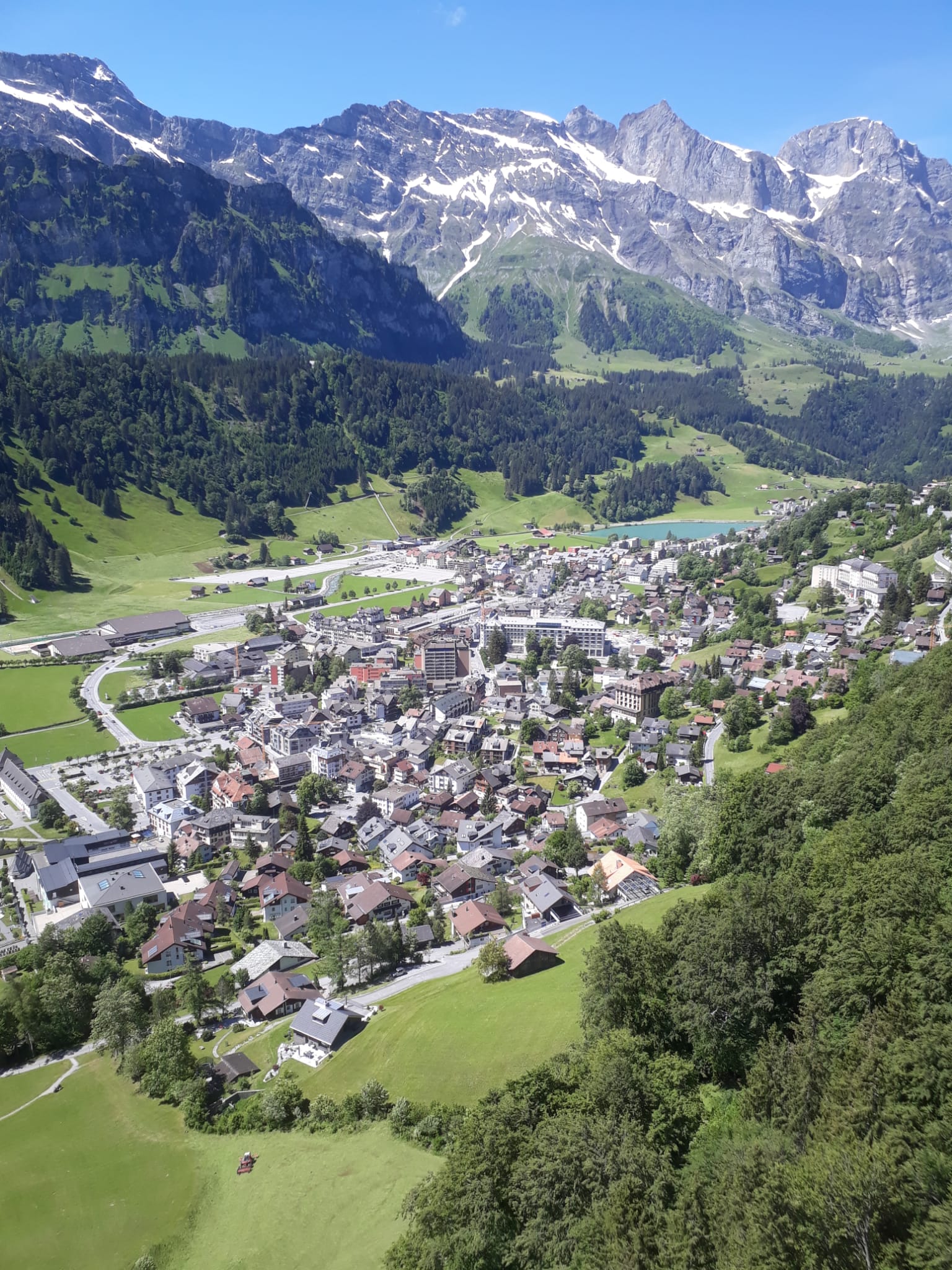 Blick auf Engelberg