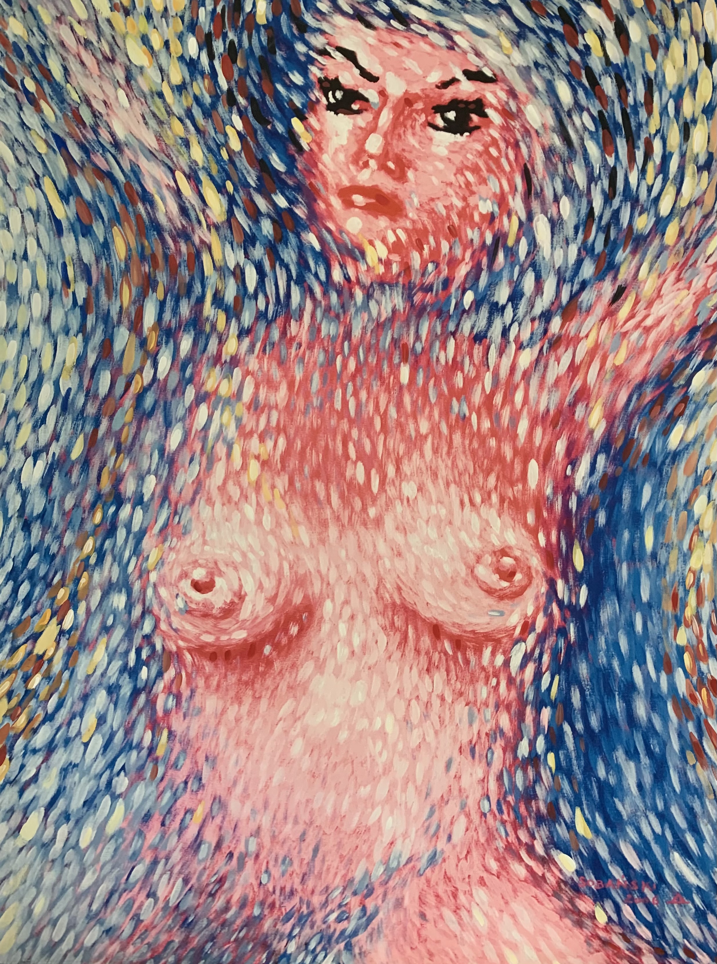 NUDE 1 (30" X 40" - CANVAS PRINT)