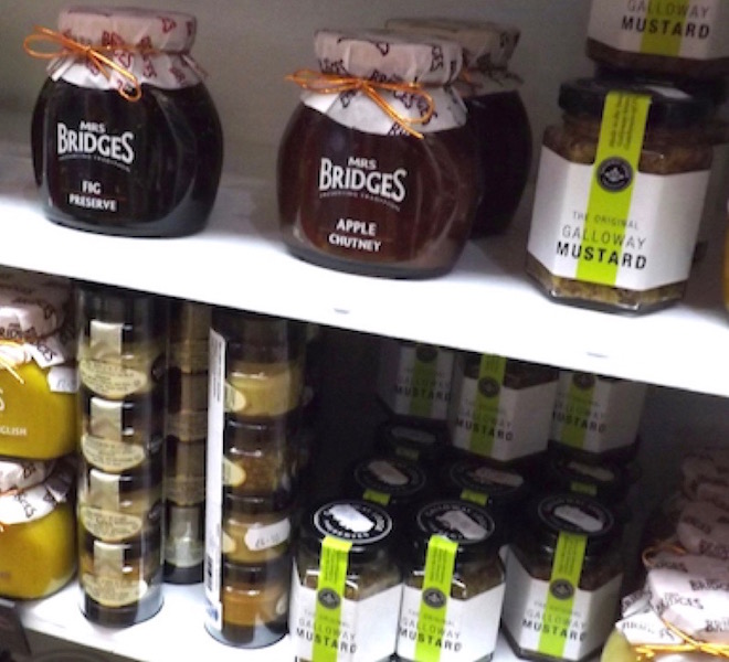 Jams, relishes and oatcakes at Brables Delic Kirkcudbright