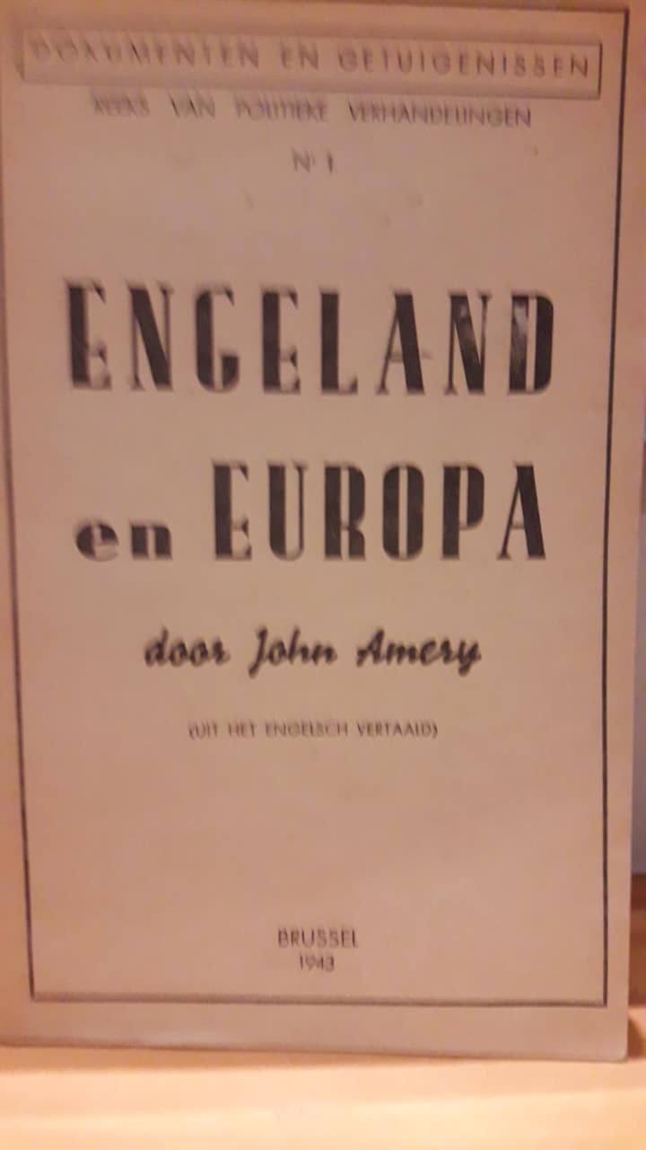De Vlag Brochure - Engeland en Europa - Brussel 1943