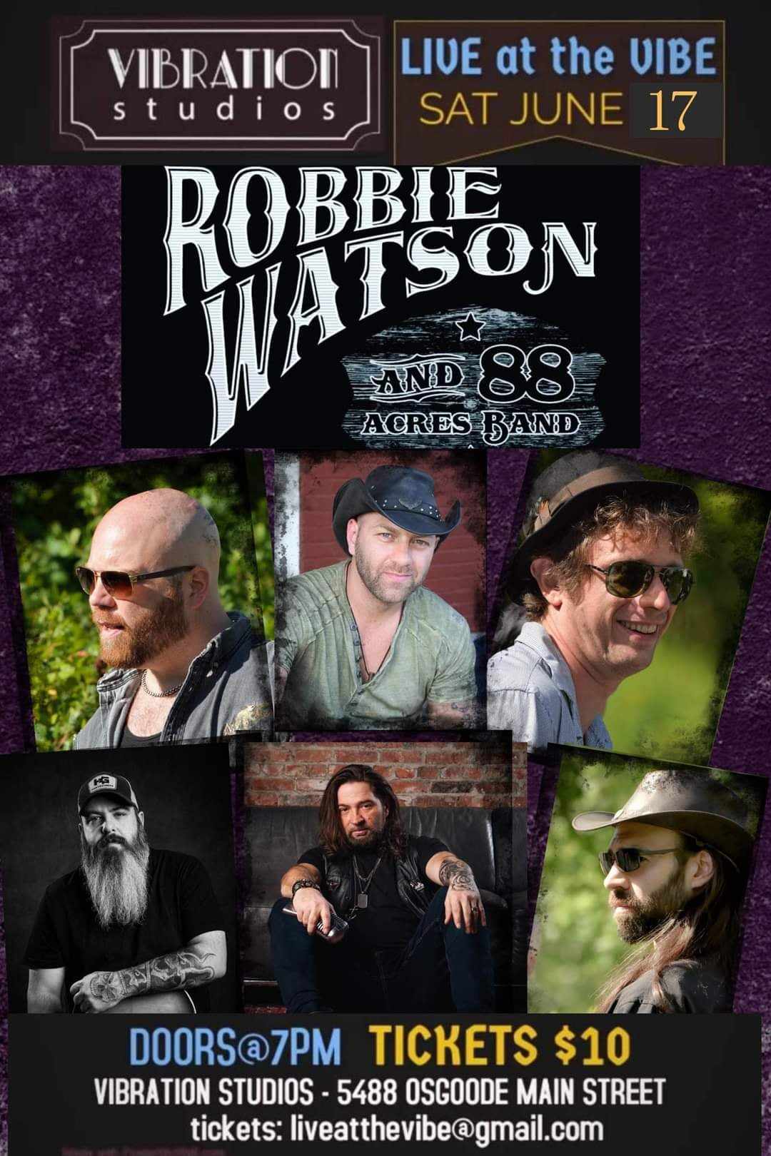 Robbie Watson & 88 Acres Band