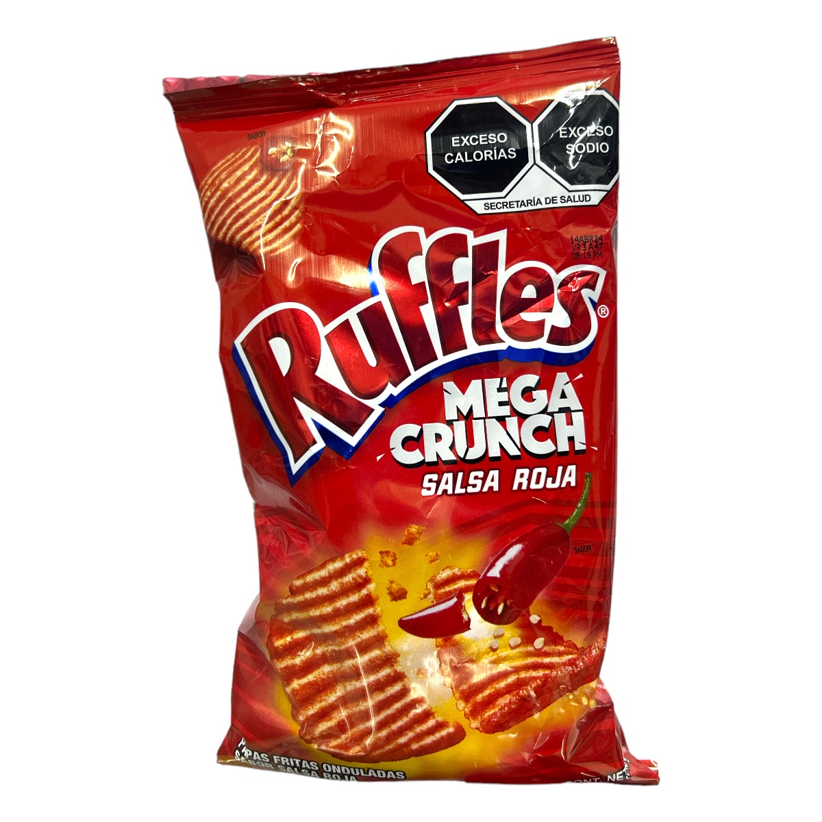 RUFFLES 48g Mega Crunch Salsa Roja