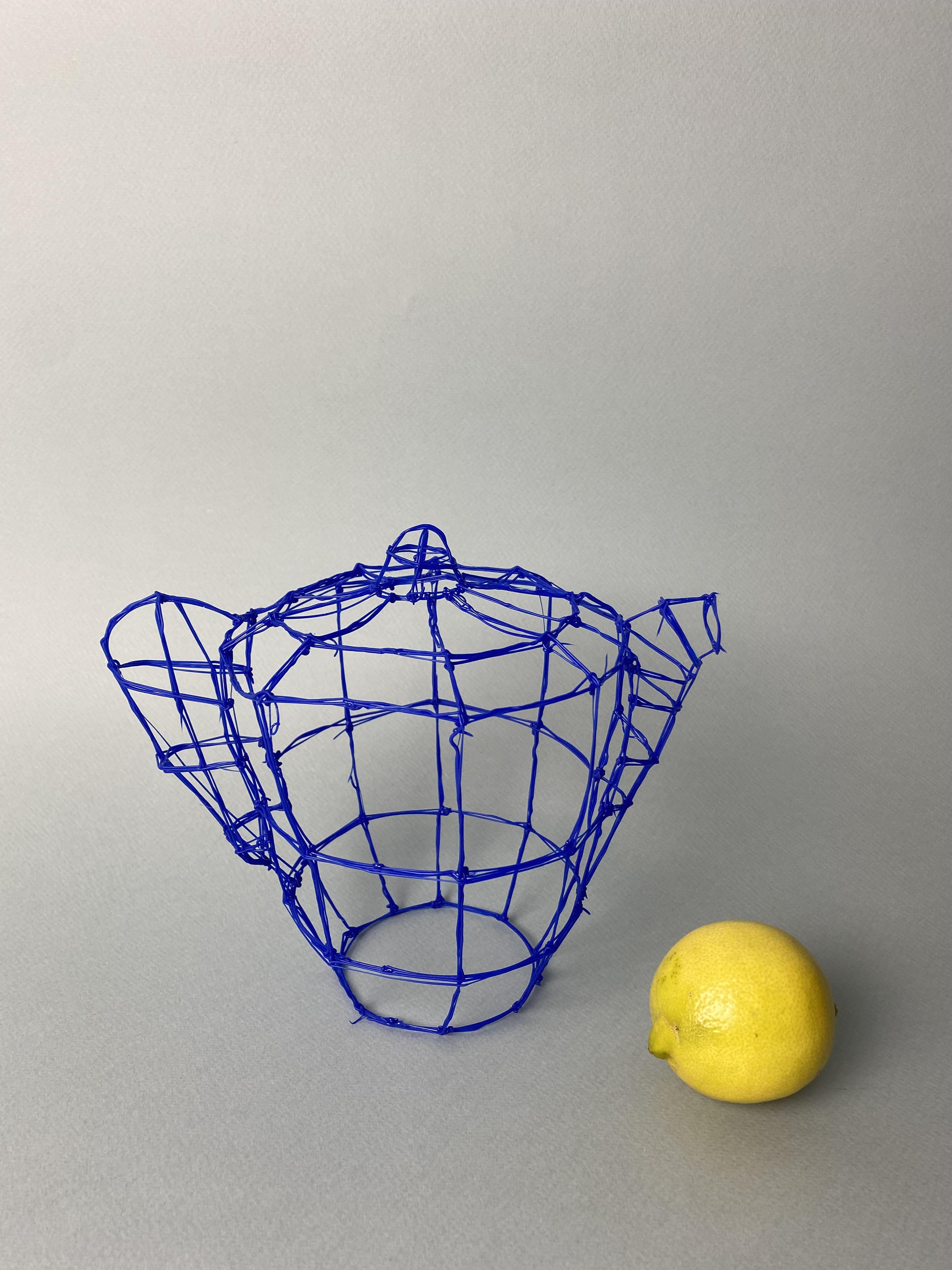 3D TEAPOT BLUE DESIGN