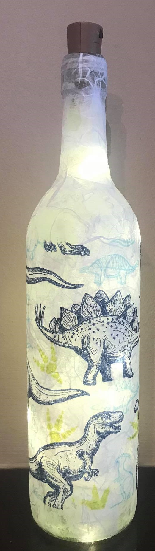Dinosaur Light Up Bottle
