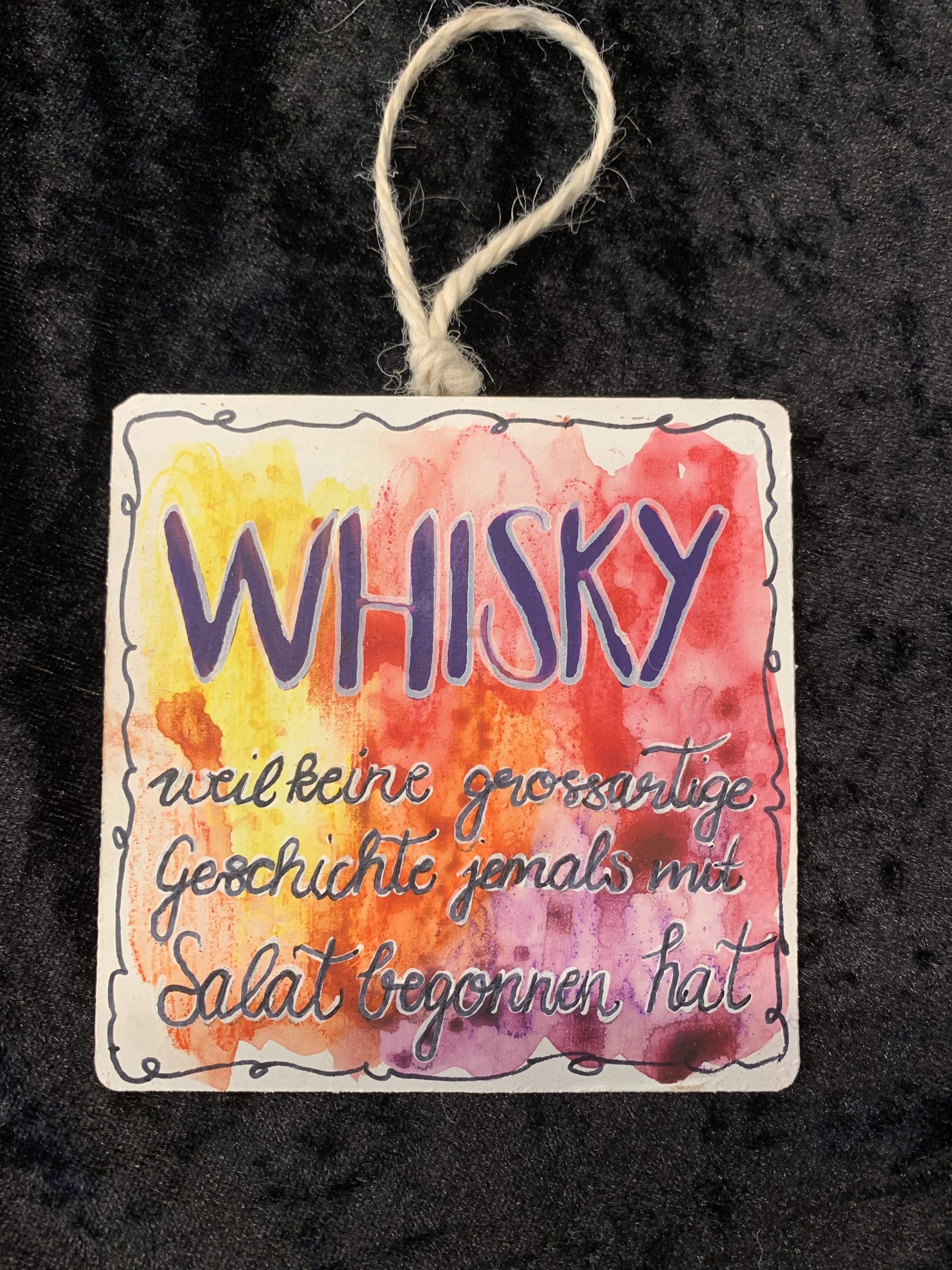 Whiskyschild Nr. 13