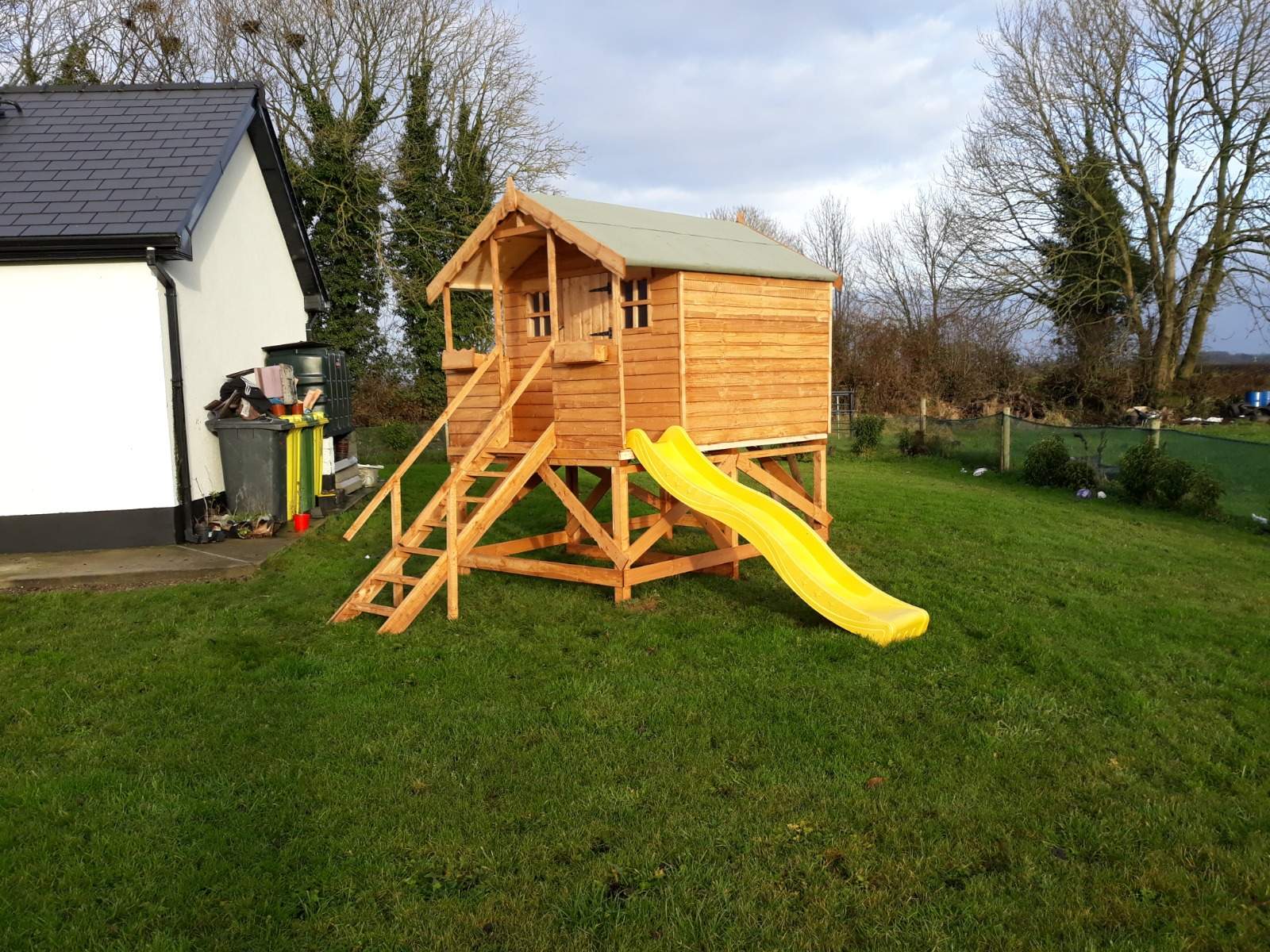 Standard 8x6 Treehouse With Slide
