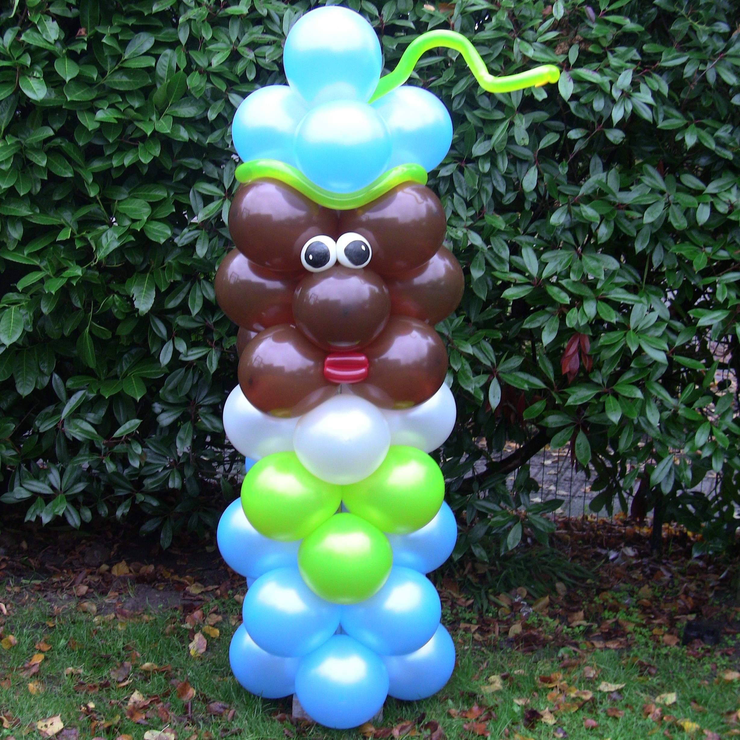DIY Zwarte Piet ballonnen pakket