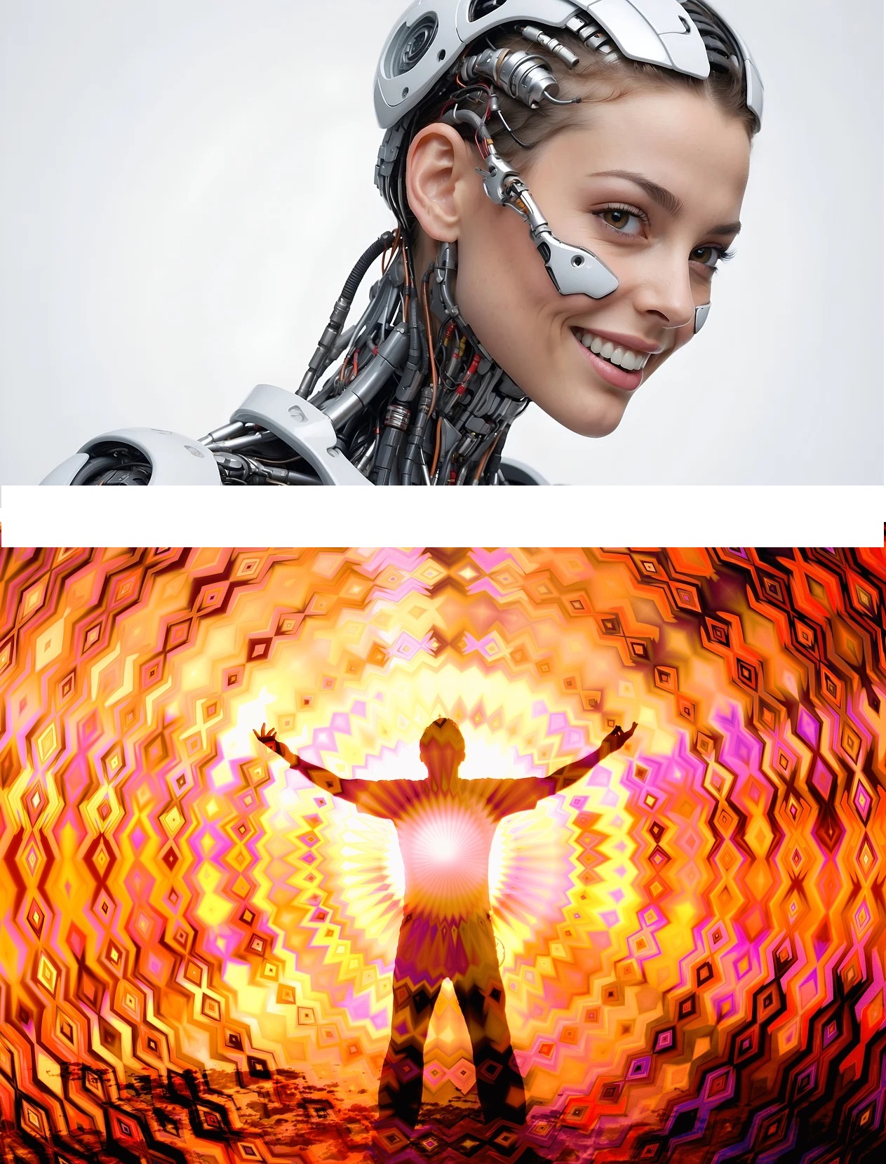 Wat kies jij? Een AI-Cyborg met 300 IQ+ óf De Verlichte Mens?