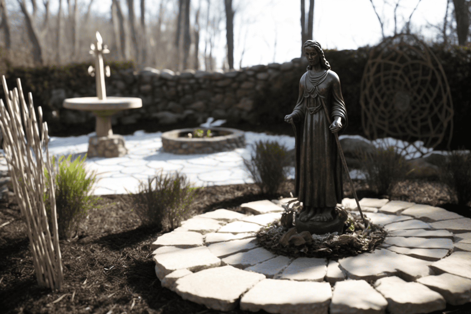 St. Brigid and Imbolc: Celebrating Renewal, Growth, and the Return of Light in Your Garden Design
