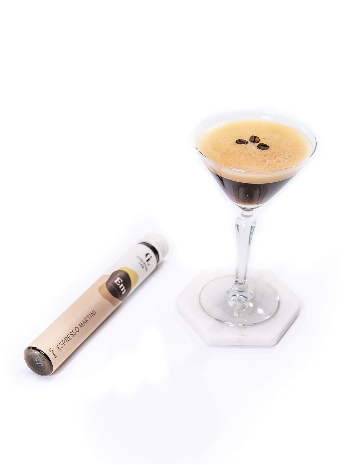 Les Tubes: cocktail Espresso Martini 14,5%