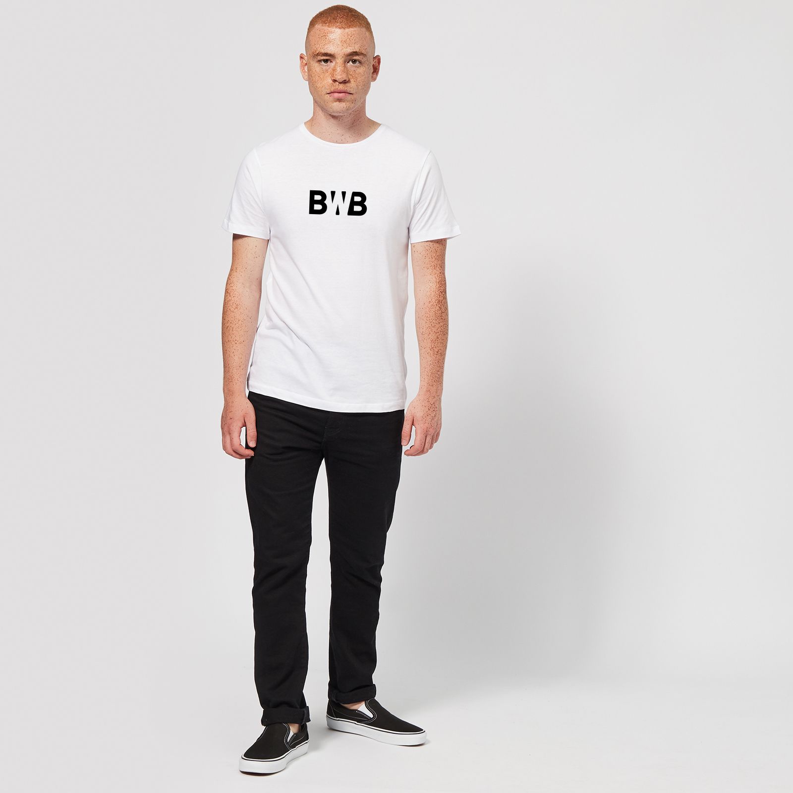 BWB White Men's T-Shirt