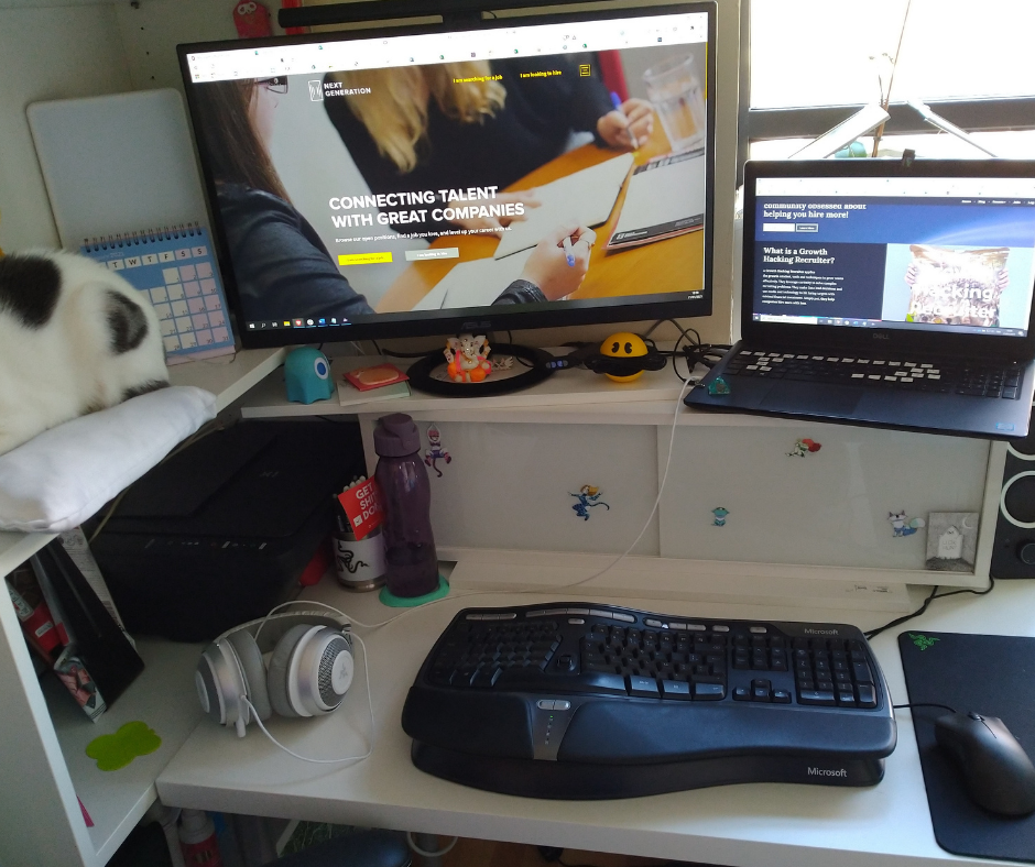 Pimping your work (from home) corner on a budget