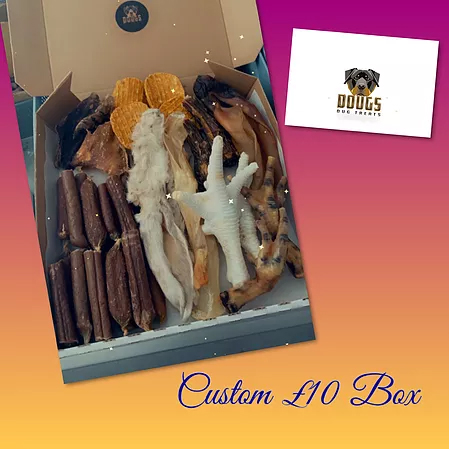 Custom Doggy Treat Box
