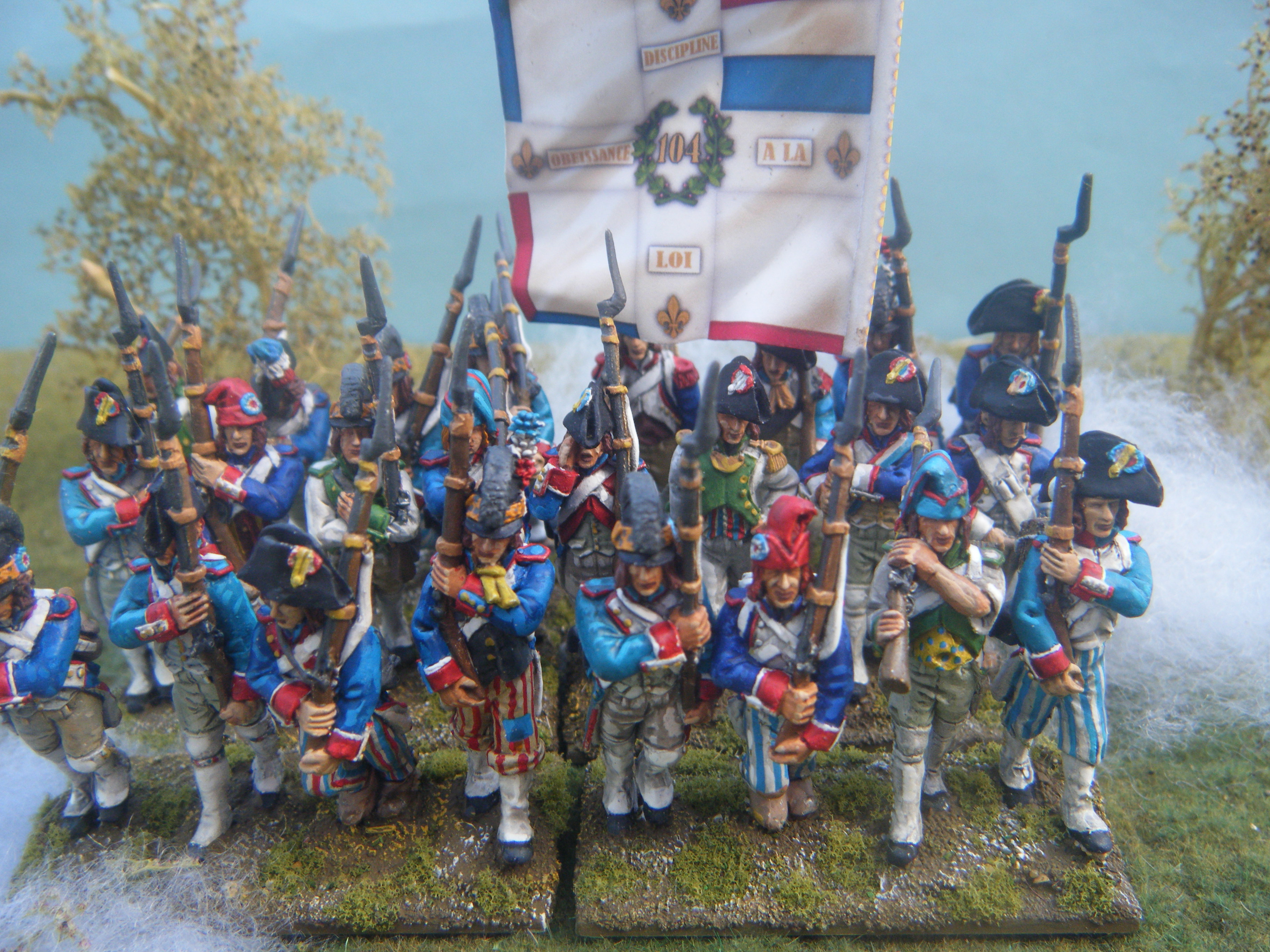 Levee en Masse 28mm French Revolutionary Infantry