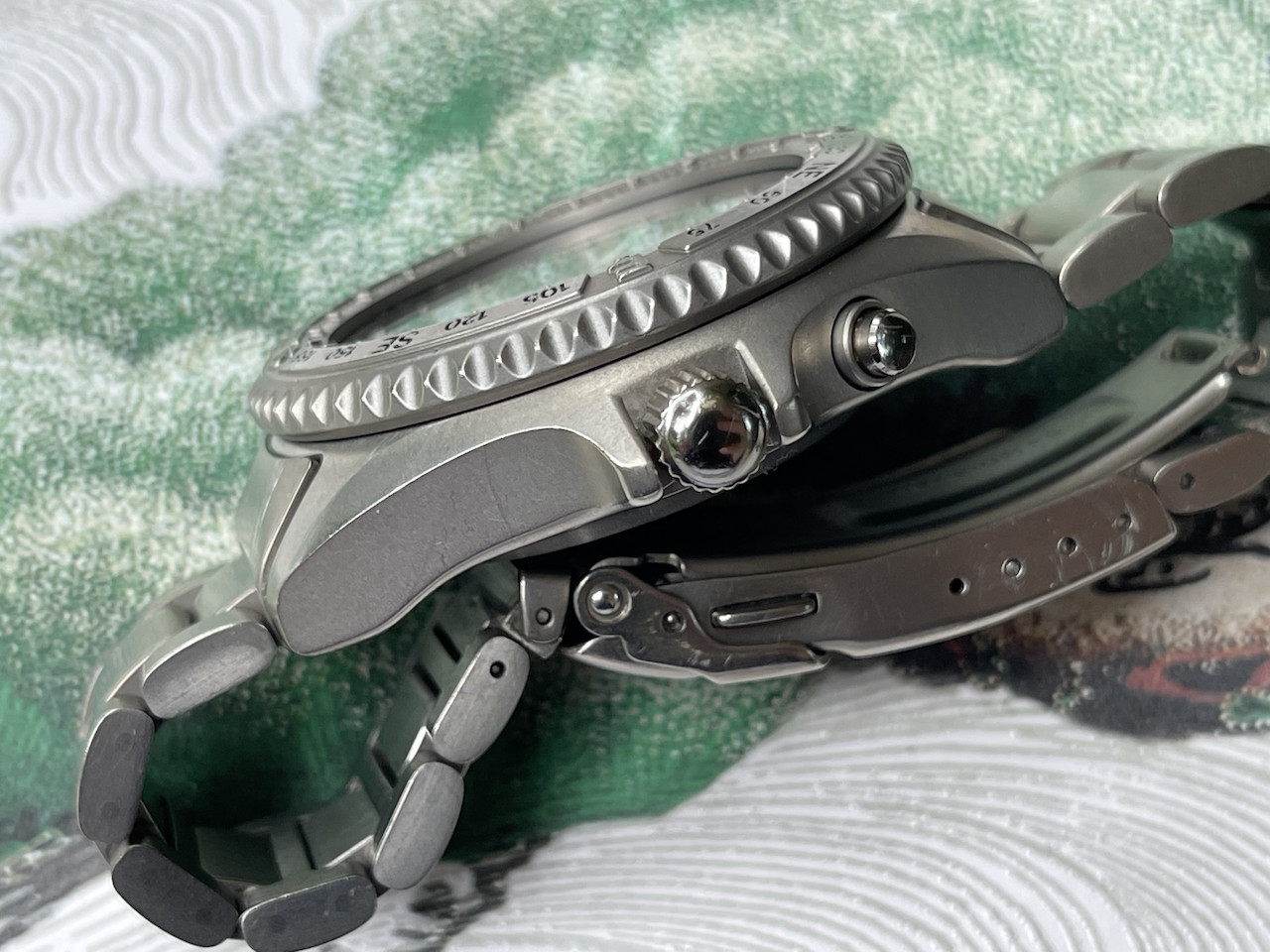 RUBBER STRAP FOR ROLEX SUBMARINER - FOREST GREEN – Horus Straps