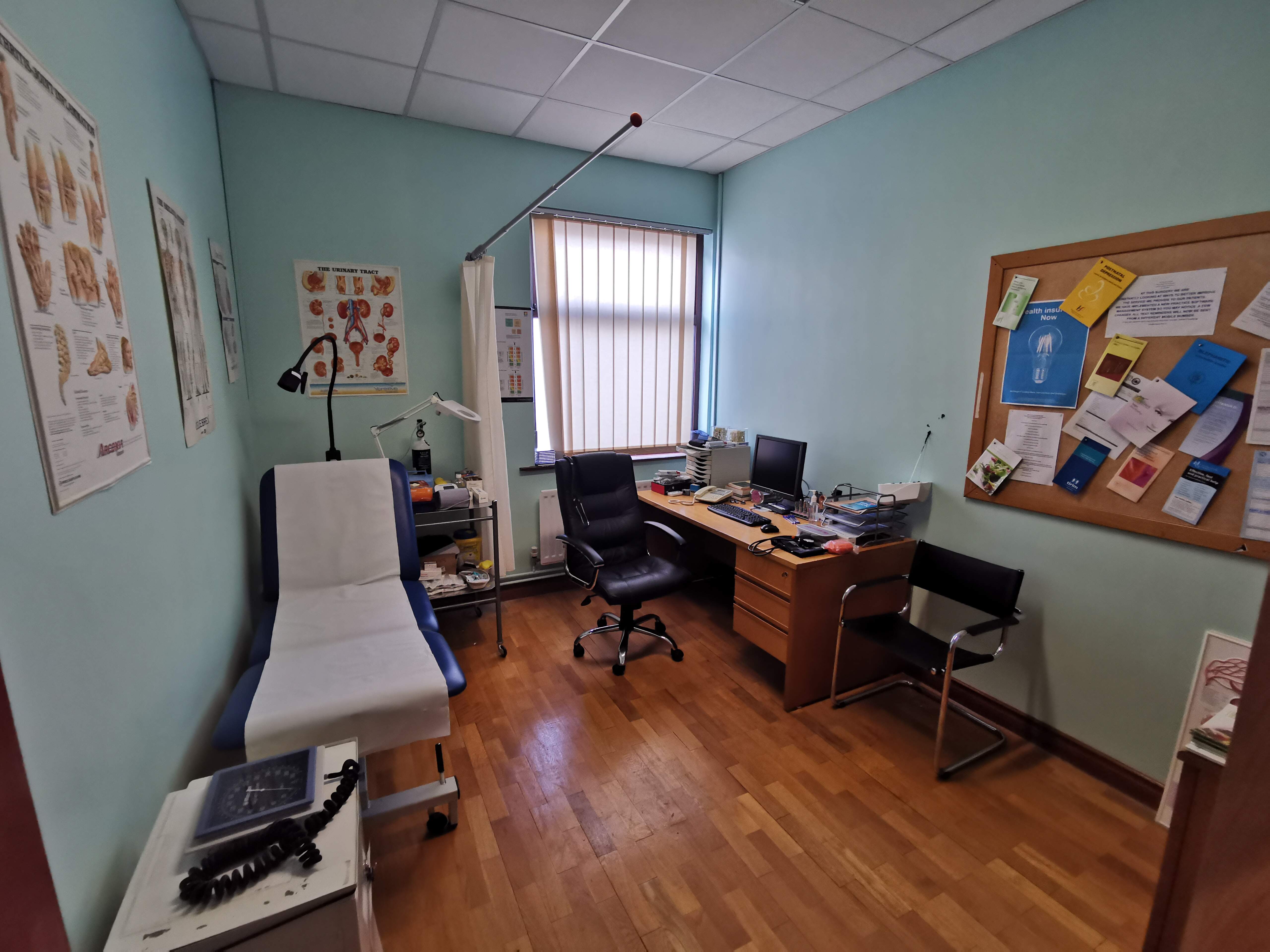 Kairos Office turned into Doctor's Consulting Room
