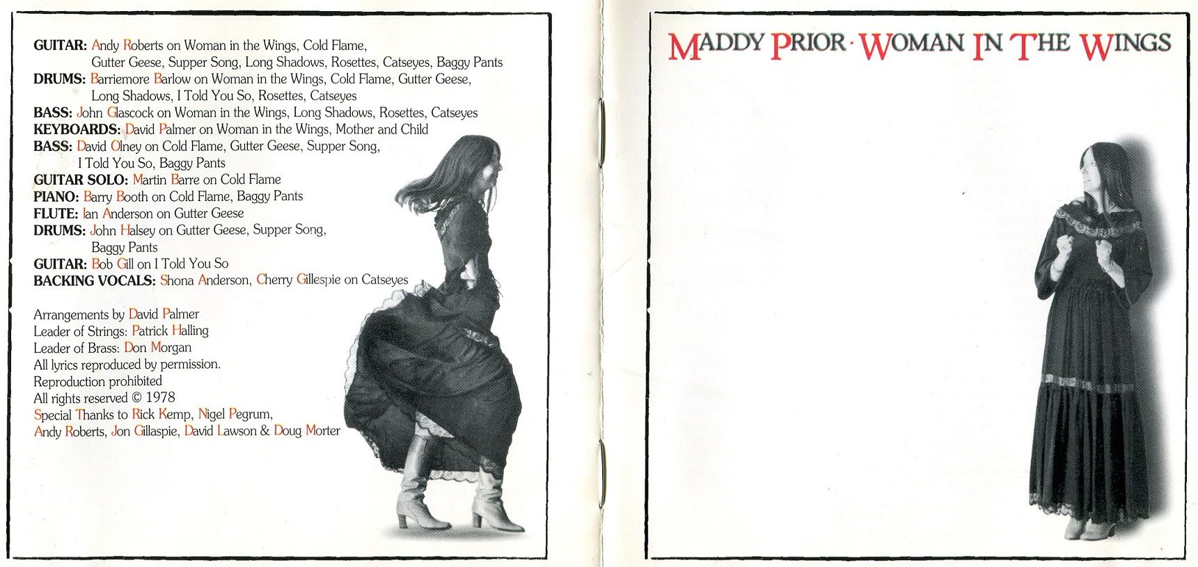 maddy prior woman in the wings