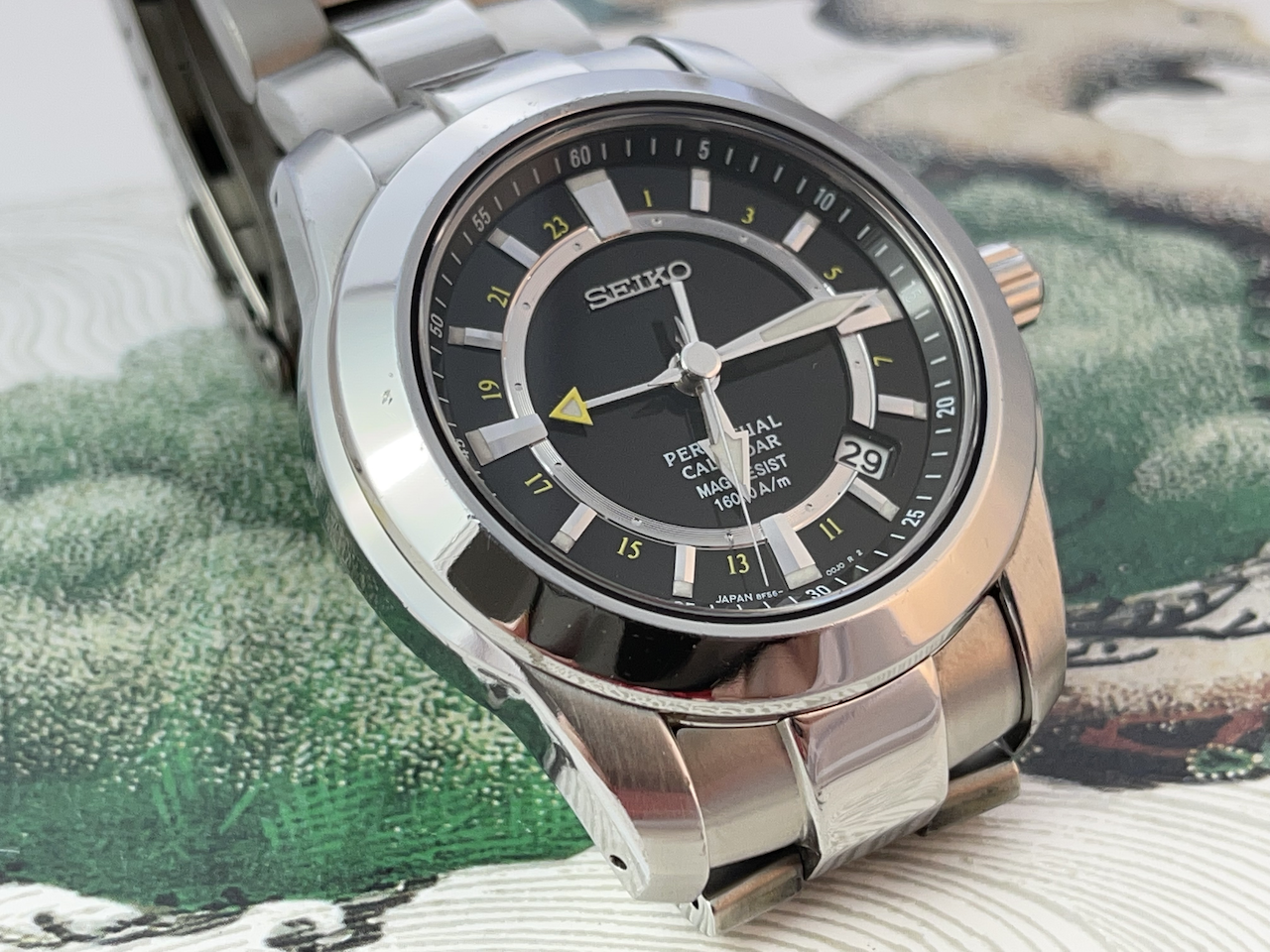 Seiko Prospex Perpetual GMT Titanium 8F56-00F0