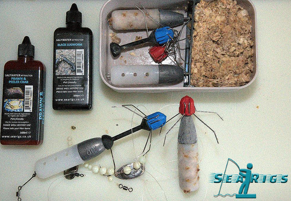 Searigs Saltwater Feeder System (Gemini Grippers) x2