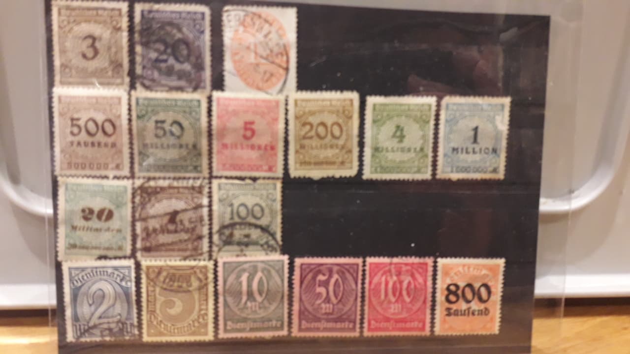 Postzegels Duitse Rijk 1914 - 1932 / Lot 104