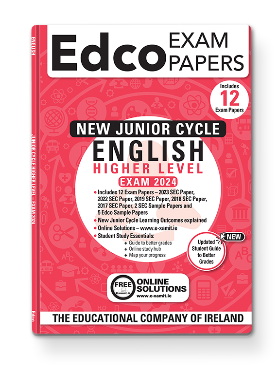 ENGLISH JC 2024 EXAM PAPERS - HIGHER LEVEL - EDCO