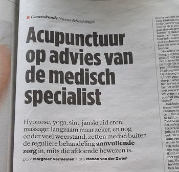 Acupunctuur op advies van medisch specialisten Yvonne Huinink Acupunctuur Doetinchemjpg