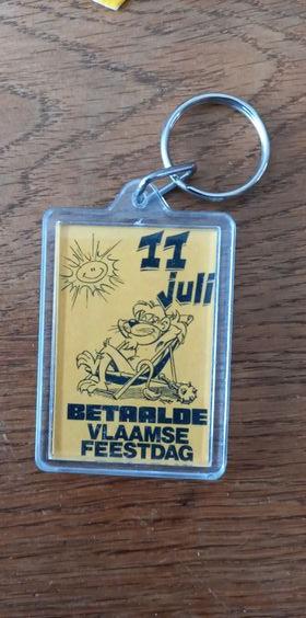 sleutelhanger 11 juli betaalde Vlaamse Feestdag