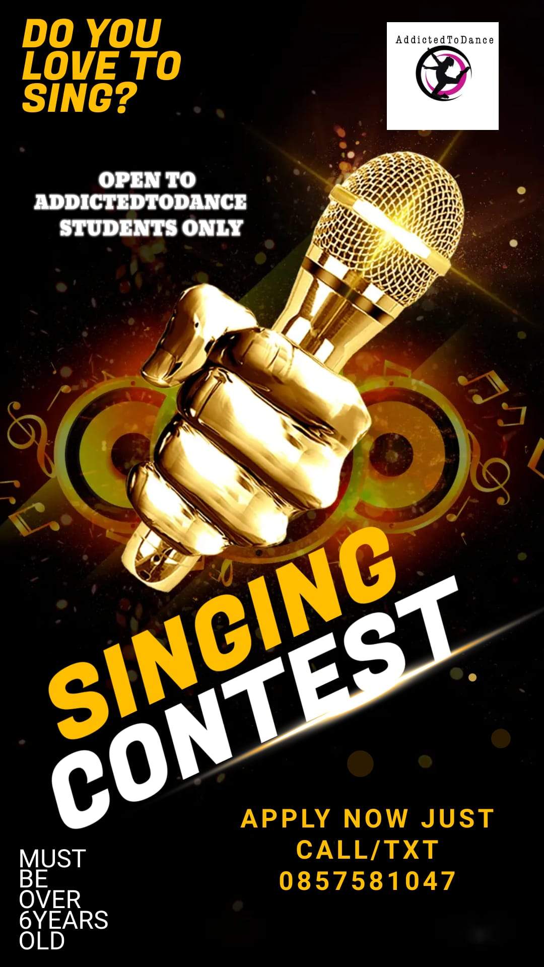 Addictedtodance Singing Contest!