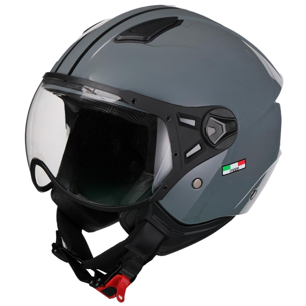 Helmet vito jet moda nardo grey