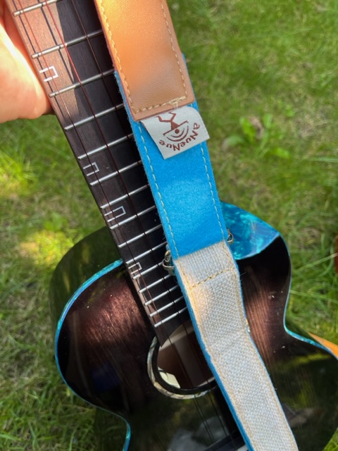 Draagband ukulele - bird strap