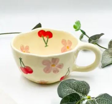 Adult Pottery mug making