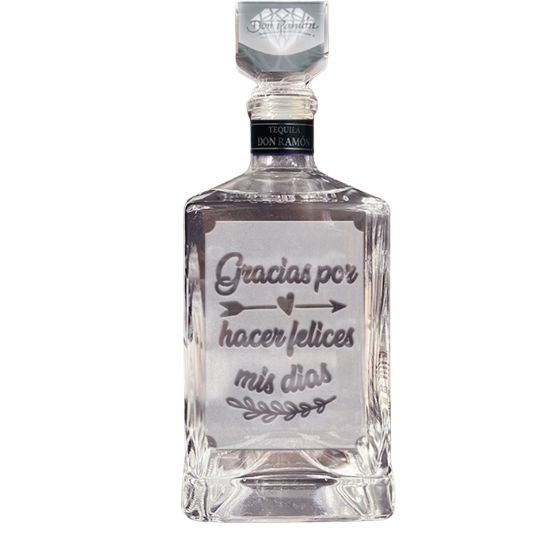 Tequila Don Ramón Añejo Cristalino platinium 700 ml