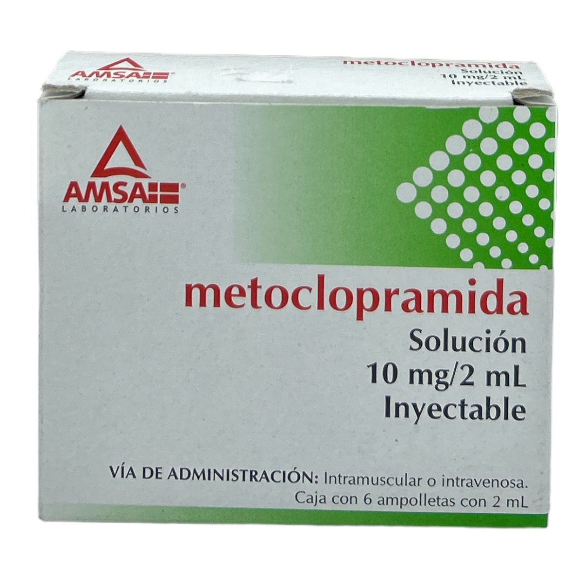 Metoclopramida Iny 10mg C/6 AMSA