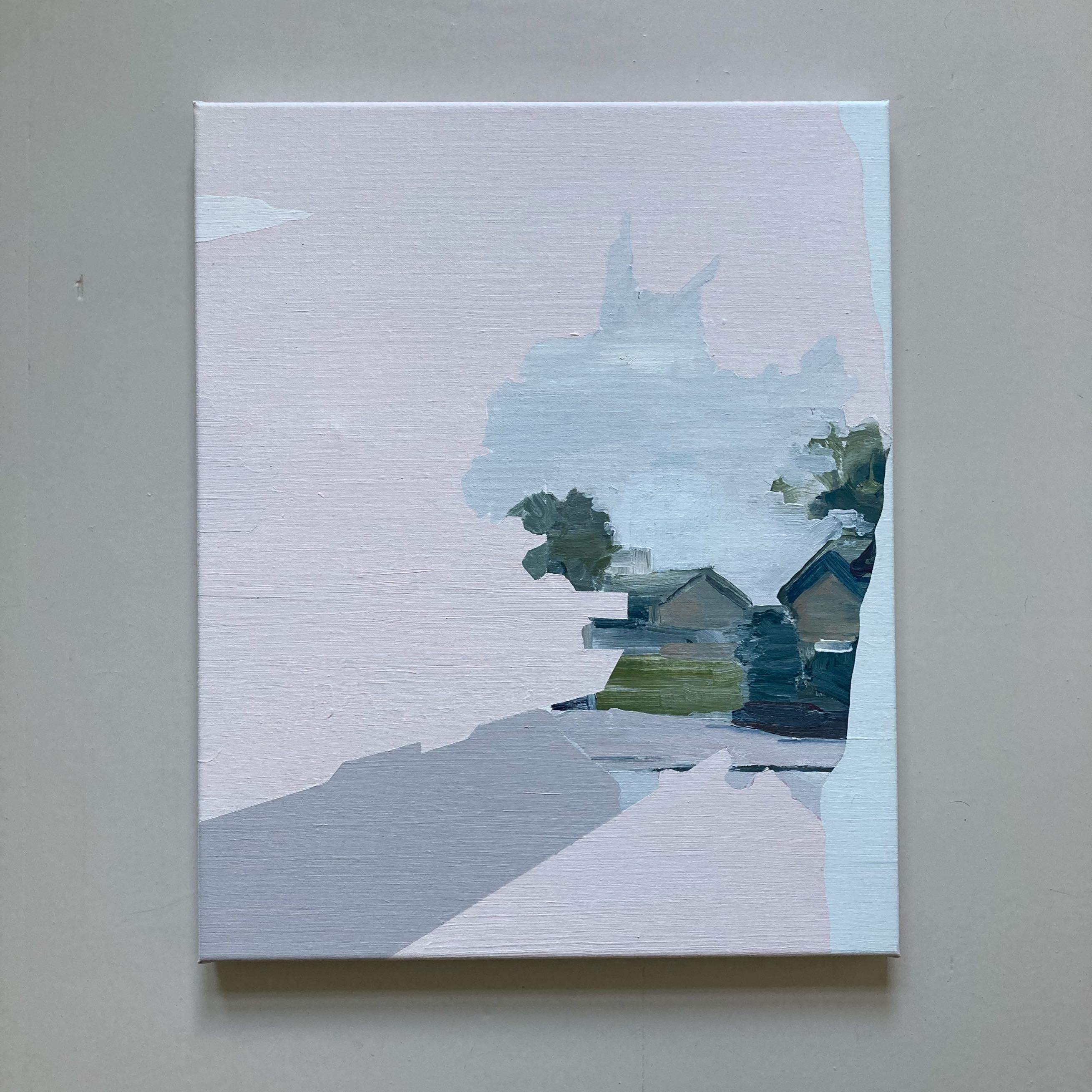 'spot', 44 x 54 cm, acrylics on canvas, 2021