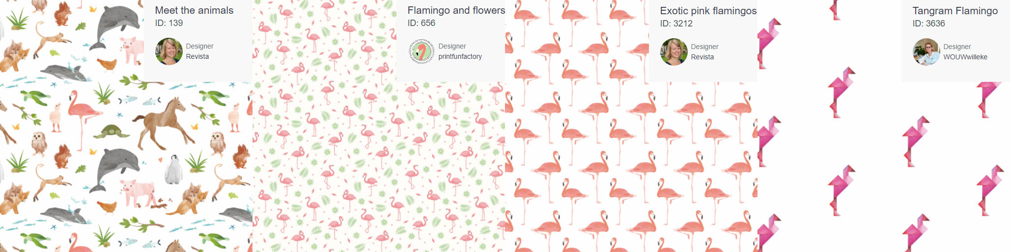 flamingo patronen collage 01jpg