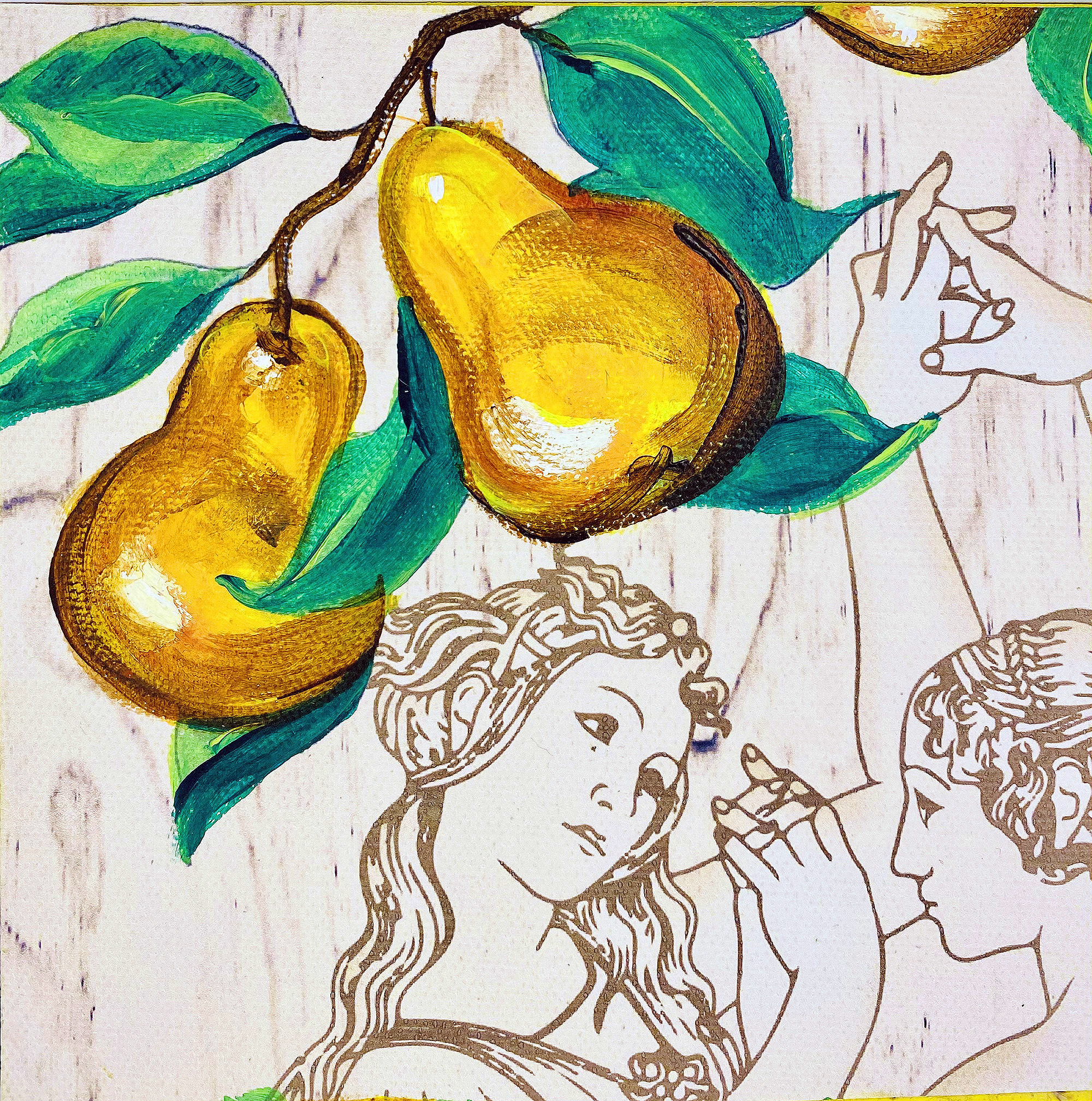 Pears with Maidens TL 002
