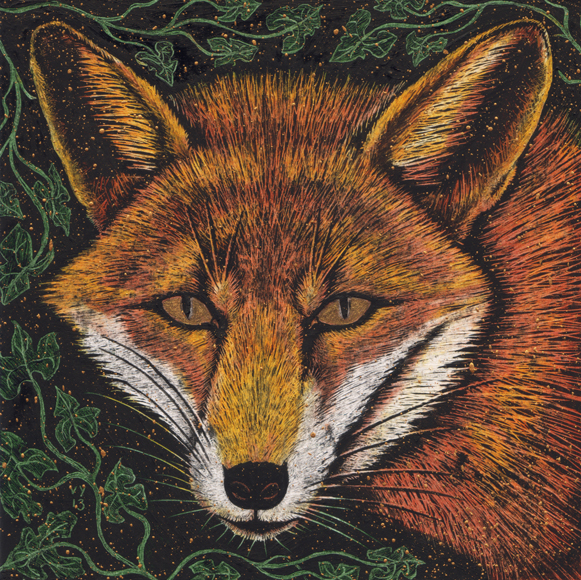 'Gilded Fox' card