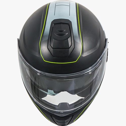 Helmet Vito modular furio matte black/yellow