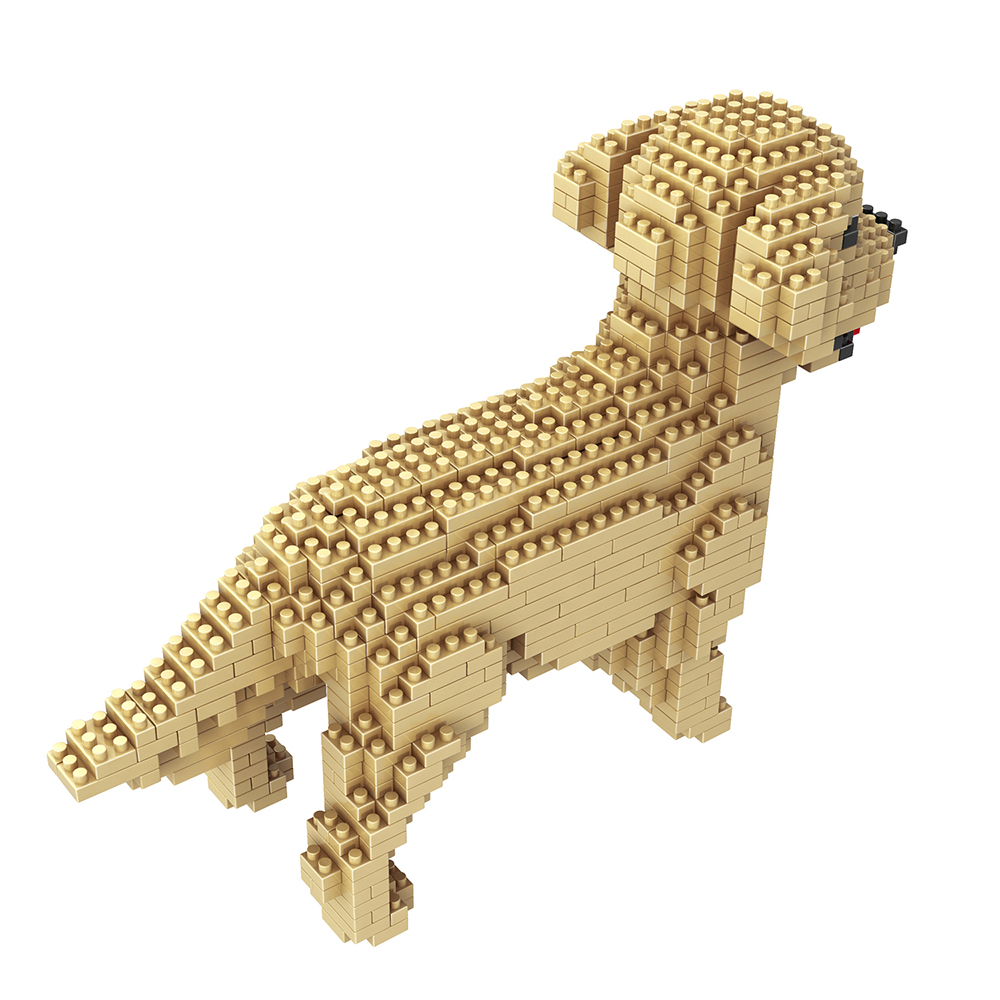 Golden Retriever Mini Lego Blocks