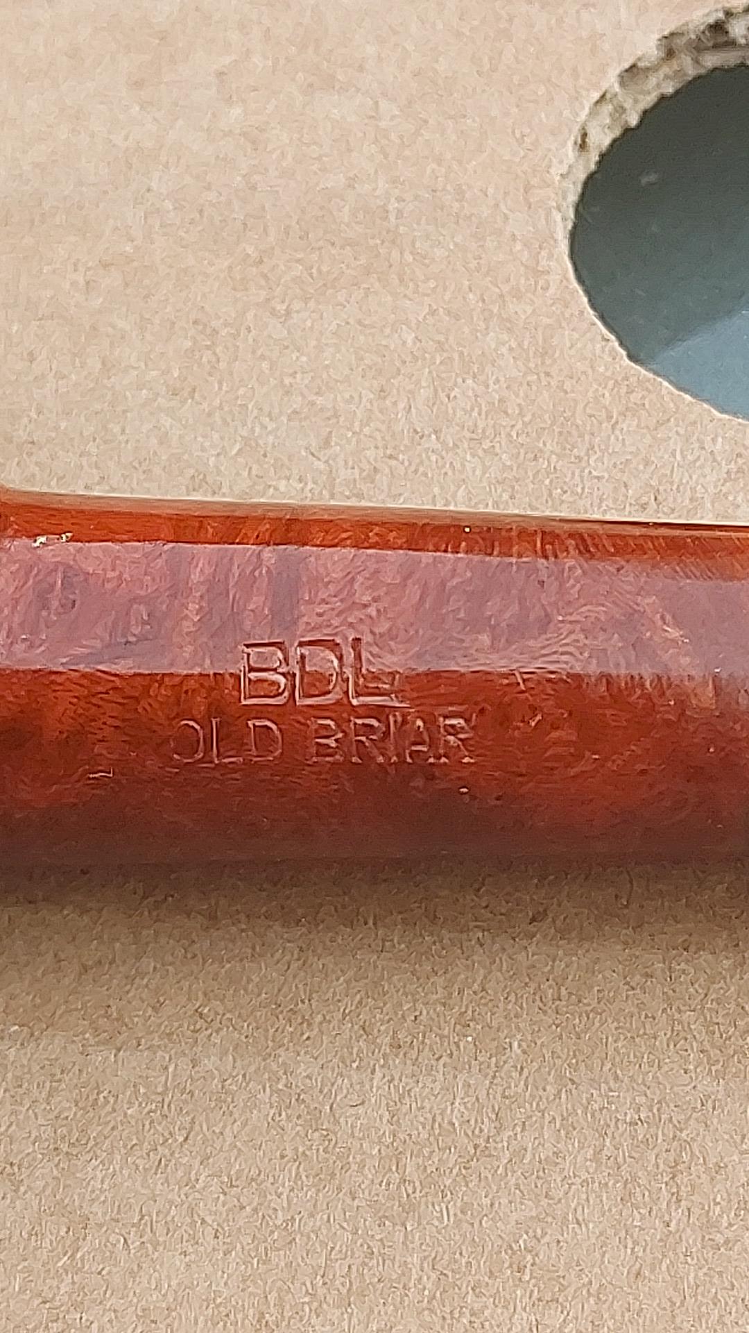 BDL old briar tabakspijp
