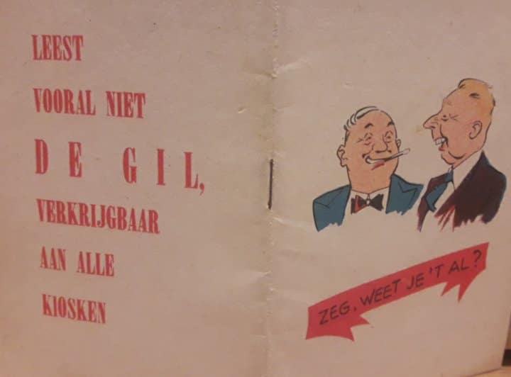 Klein propagandaboekje Van de Nederlandse collaboratiekrant 'DE GIL' / 12 blz