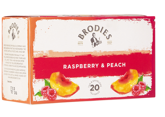 Brodie Melrose Raspberry and Peach Tea