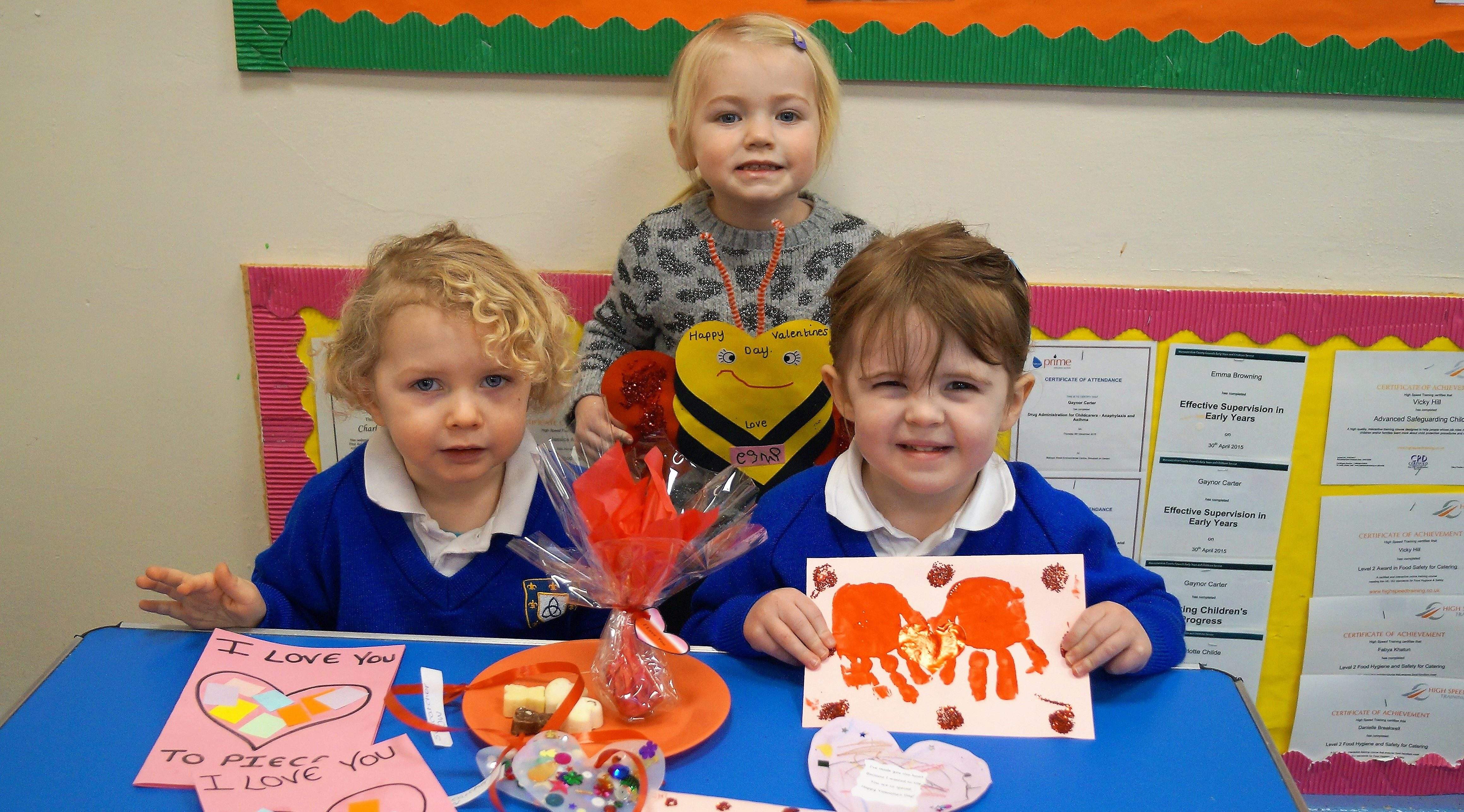 Sweet Valentines at Kidderminster Nursery