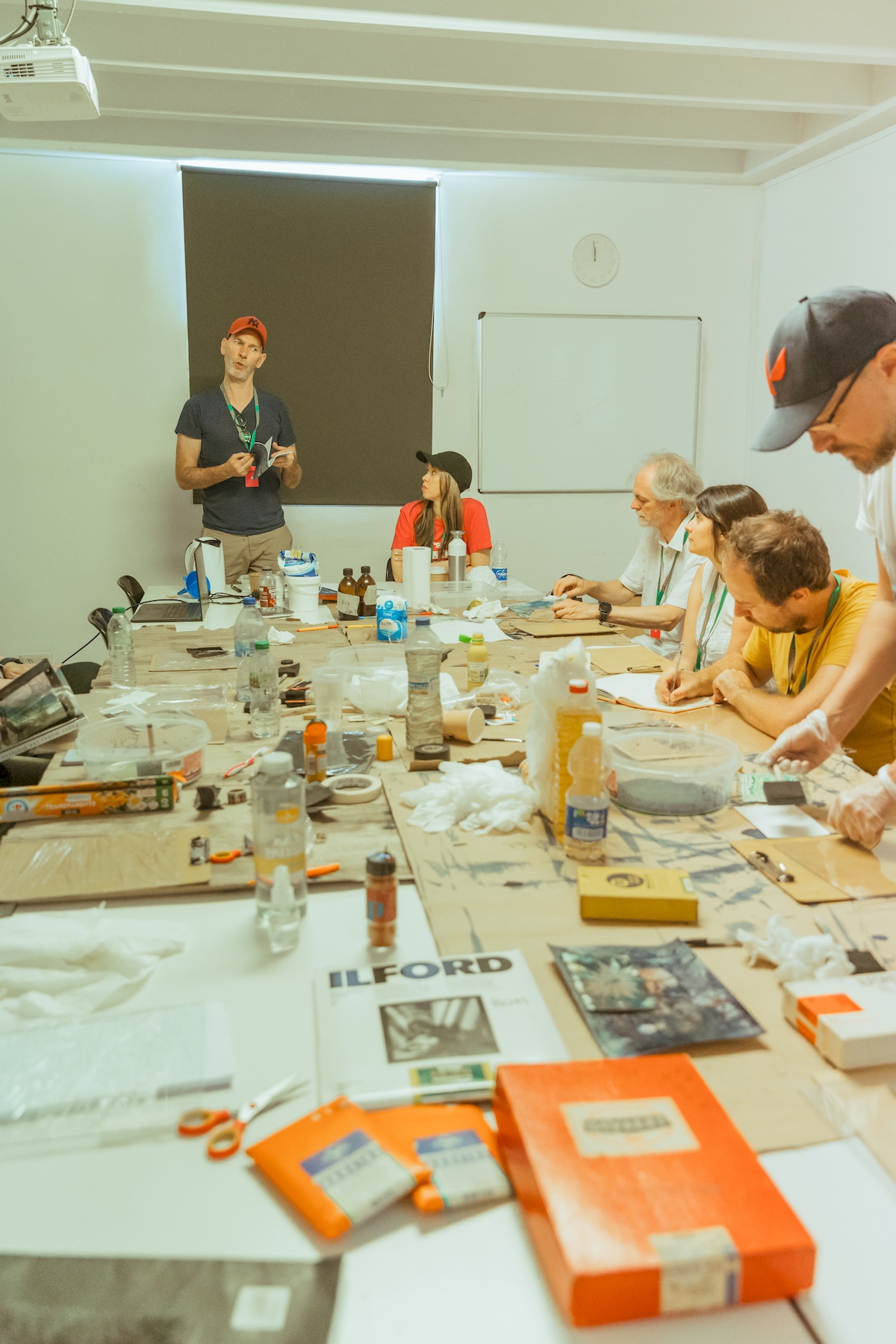 Fytogrammen maken op papier en film