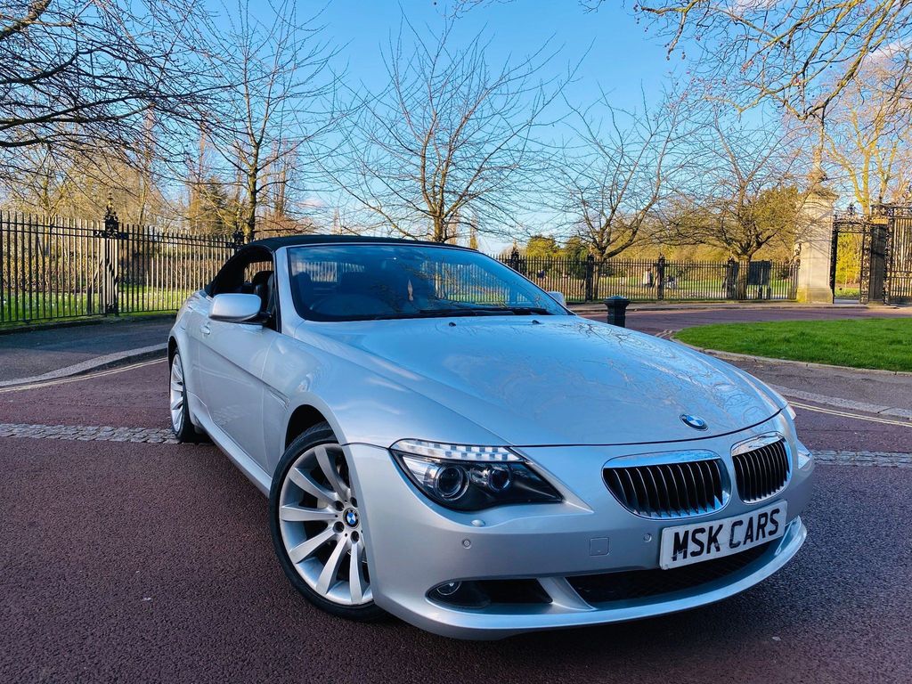 Stunning Facelift BMW 650i M Sport Convertible presented in Brilliant Silver